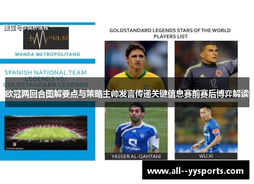 欧冠两回合图解要点与策略主帅发言传递关键信息赛前赛后博弈解读