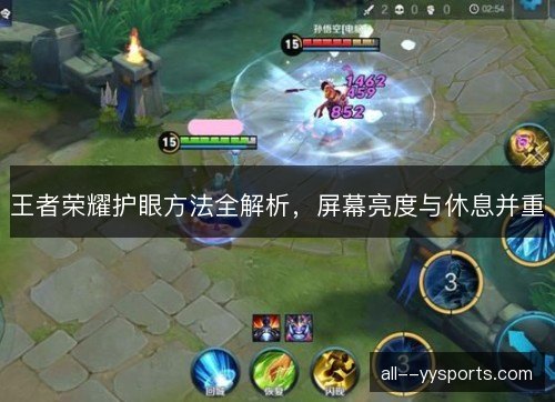 王者荣耀护眼方法全解析，屏幕亮度与休息并重